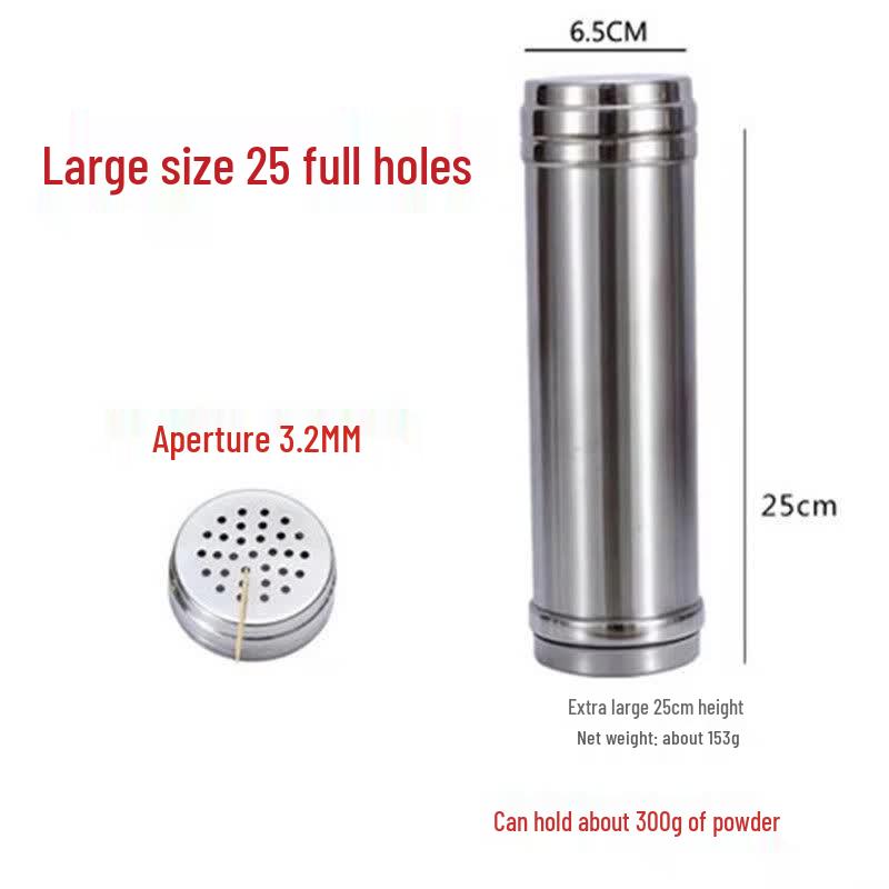 LIEI Stainless Steel Spice Shaker Set