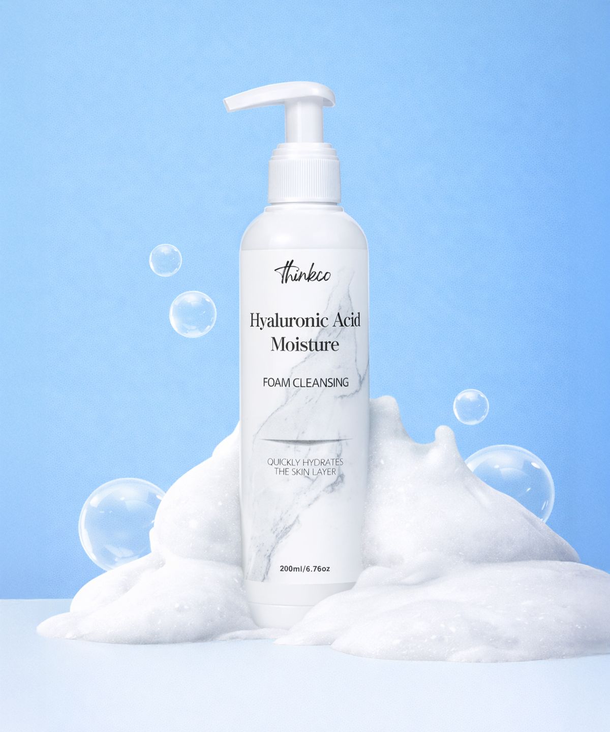 Hyaluronic Acid Moisturizing Foam Cleansing 200ml