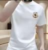 Trendy Brand Men's Luxury Round Neck Short-Sleeve Summer T-Shirt - Casual, Versatile, High-Quality Print
