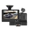 Full HD 3-Lens Dash Cam 1080P Rear Camera Professional Car DVR Recorder  for Car