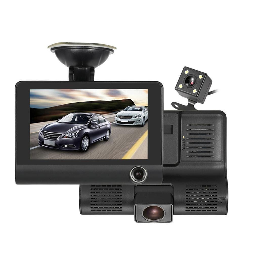 Full HD 3-Lens Dash Cam 1080P Rear Camera Professional Car DVR Recorder for Car