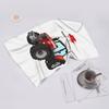 Massey Ferguson Tractor Red Tractor Soft Face Towel Quick Dry Pool Bath Cotton Towels Absorbent Quick