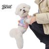 Adjustable Pet Walking Harness Small Dog and 59" Leash Set Breathable Mesh Puppy Vest with Durable Metal Clip 3D Flower Decor for Dogs Cats Outdoor