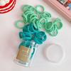 50Pcs Women Hair Ties Vibrant Color High Elasticity Hair Bands No Damage Strong Hold Ponytail Holder Versatile Hair Accessories