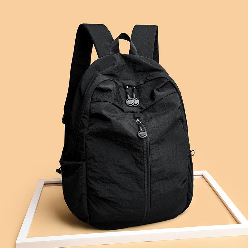 Schoolbag1011 new simple and lightweight student schoolbag for men and women to work commuting business travel backpack travel bag large capacity