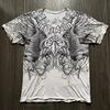2000s Affliction Graphic T-Shirt Mens Large Grunge Wings New Fashion Style Couple Tops Pure Cotton Shirt