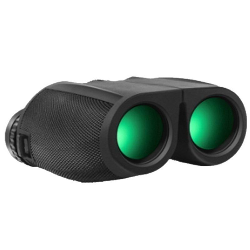 10x25 Binocular Telescope High Power Clear Lens Low Light Night Vision Gear Compact Portable Optical Device for Outdoor Hiking