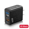 Luminous Multi-Port LED USB + PD Type-C Travel Charger (US, EU, UK)