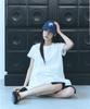 Oateu Signature Typo Stitch Cap [Indigo Blue]