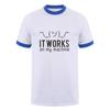 Summer Unisex T Shirts Funny Geek It Works On My Machine Tshirt Tshirt Unisex Cotton Short Sleeve Computer Programmer Top Tees Oz148