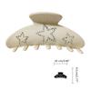 Large Hair Claw Clip Star Decorations Hair Catch Hair Accessories for Women