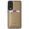 For Samsung Galaxy S25 Edge Magnetic Case with Detachable Card Holder TPU+PU Leather Phone Back Cover