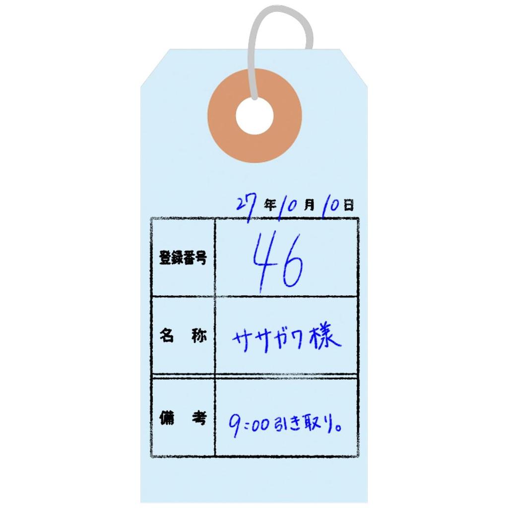 Sasagawa Takajirushi Color Shipping Tags with Wire, Light Blue, Small Size 60x30mm, 200 Pieces, Made in Japan 25-73116