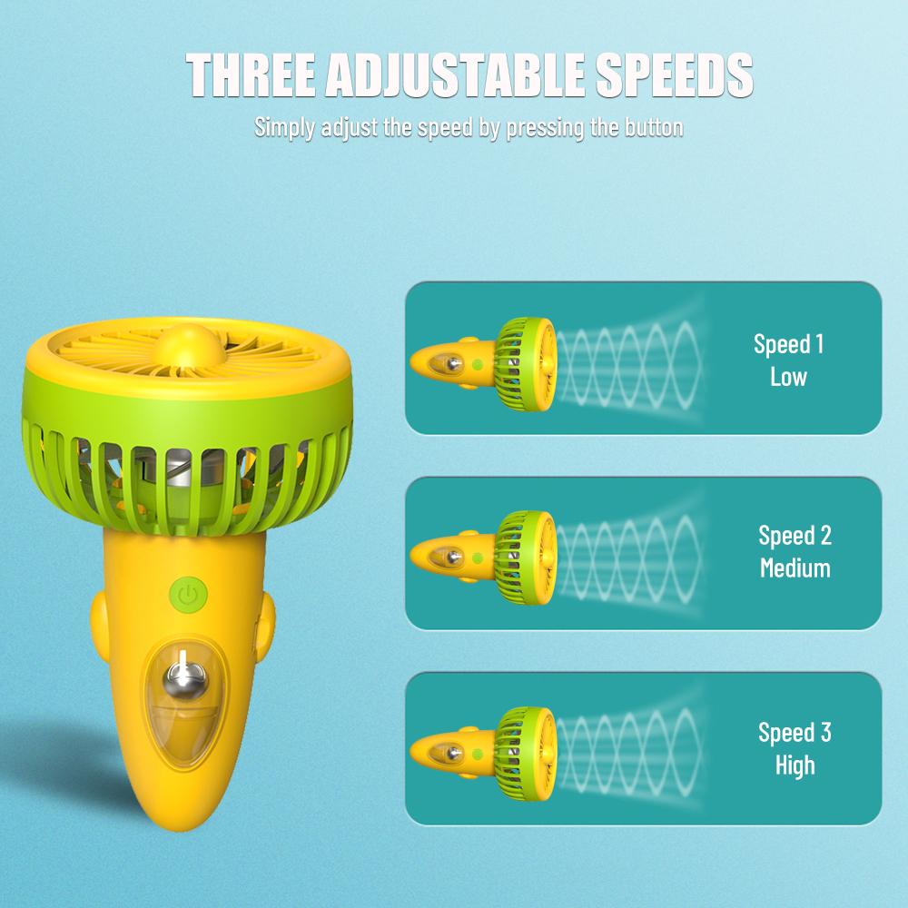 Портативный вентилятор с воздушным потоком — фото 8