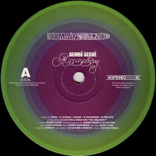 12inch Record B?MB? S?GU? - Amazing MSQ005 Main Squeeze 1999 UK Dance & Electronica Used