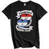 Paraguay Nicaragua Herz Flaggen Paraguay Nicaragua T-Shirt