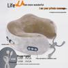 Cervical Spine Neck & Shoulder Massager with Heating & Kneading for Home & Travel Use