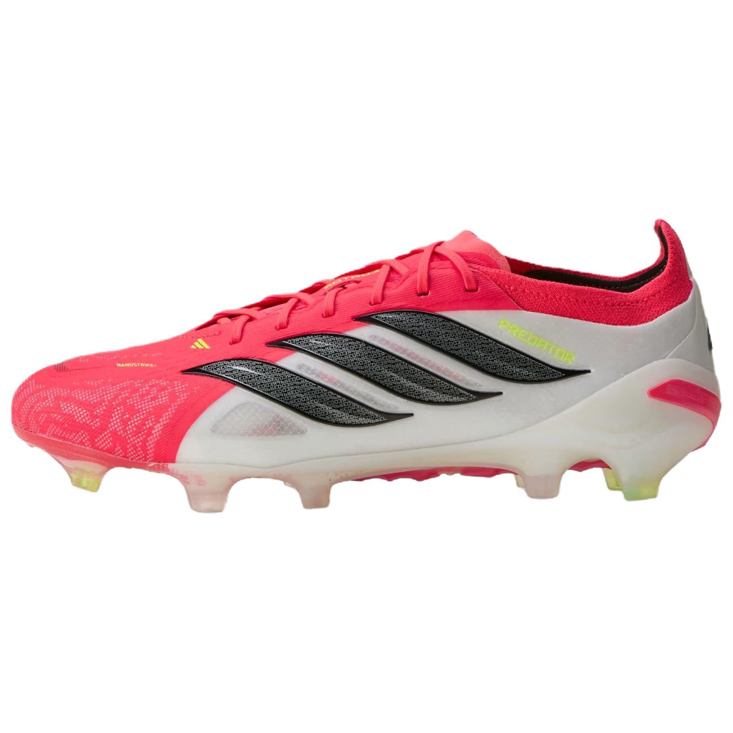 

adidas Predator Elite FG Lucid Red Core Black Cloud White Unisex Sneakers JS0433 43⅓