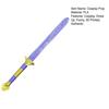 Anime Weapons Costume 3D Purple Weapon for Halloween Dress Cosplay Prop Printed 18.5" Up Accessory Gifts
