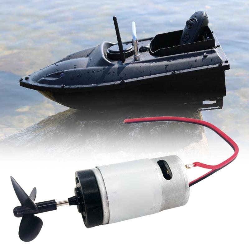 Schnelle Geschwindigkeit 12V Elektrischer Boots-Trollingmotor Propeller für Köderboote, Hohe Schubkräfte und Schnelle Beschleunigung