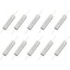 10PCS 10W 1 Ohm Ceramic Resistor, Power Resistor Assortment Cement Resistor Kit Wirewound Resistor