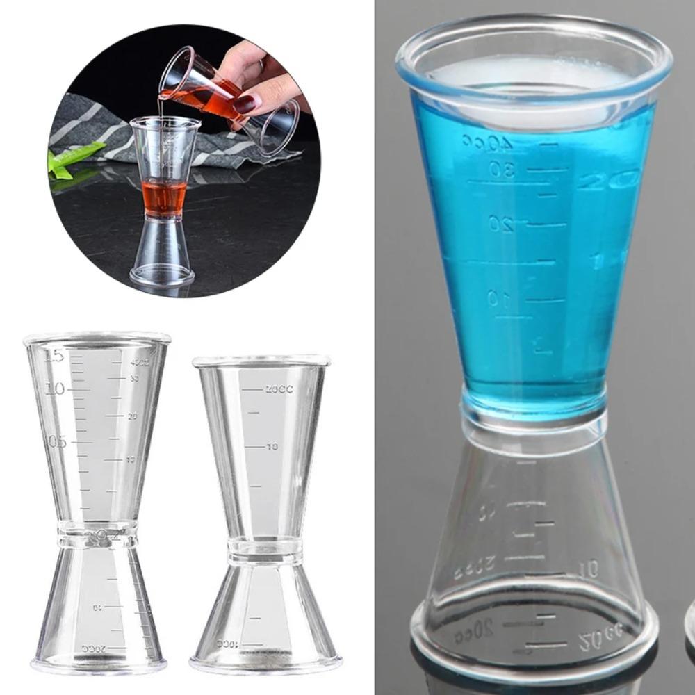 

Transparent Ounce Measuring Cup with Scale Cocktail Jigger Milk Tea Shop S