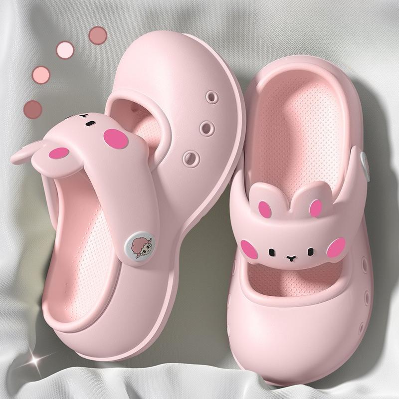 

Padded-hole Women s Shoes - New Style, Thick Sole, Anti-slip and Odor-resistant Shoes 35-36 розовый