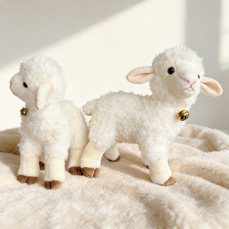 Adorable White Sheep Plush Doll - Children's Soothing Companion