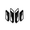 For Chevrolet Colorado  2024 ABS Black Inner  Door handle Bowl Cover Trim Interior Decoration Mouldings interior Accessories