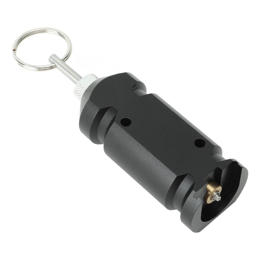 Trip Alarm 4.5V for Camping Tent Perimeter Aluminum Alloy Gardening Supplies Black