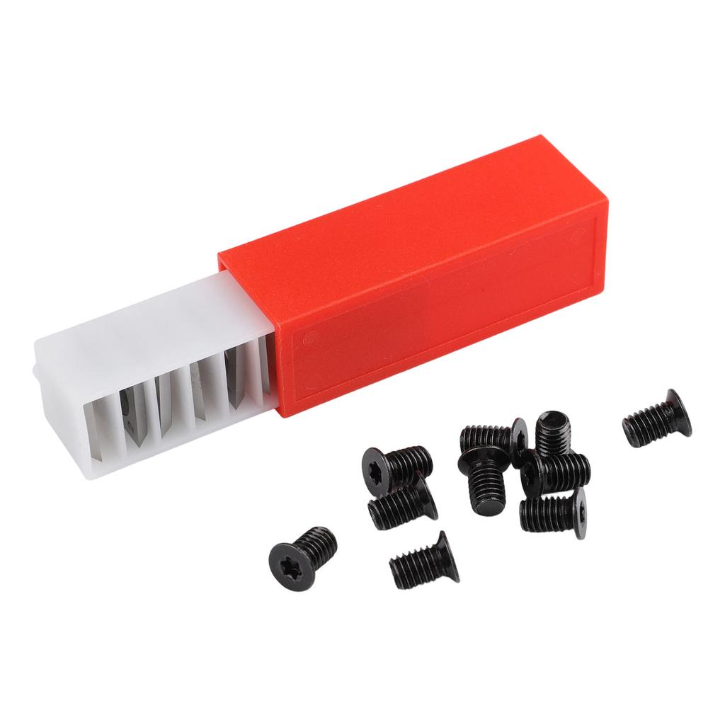 Cutter Inserts Carbide Inserts Replacement 10pcs/box 4-Edges Planer Head Straight Face Tools Accessories Blade