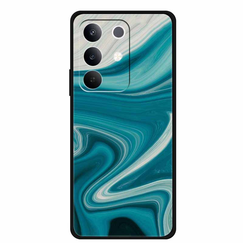 Case For Realme 15x 5G Global Version Marble Capa Soft Silicone Back Cover For Realme 15 X Cases Mica Painted TPU Phone Bumper