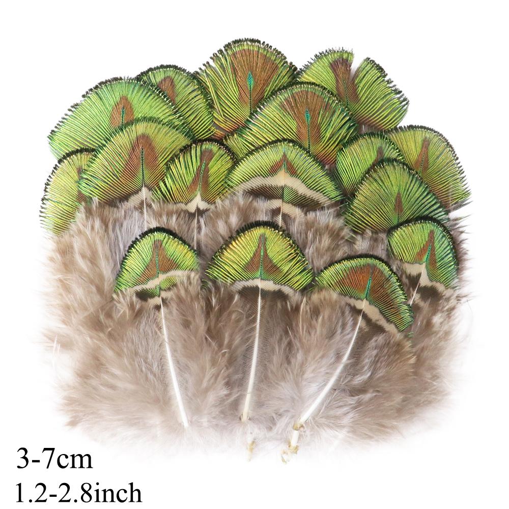 

50 шт. Натуральне пір я павича та фазана для рукоділля, виготовлення ювелірних виробів, аксесуари, весільна декорація, пір я для ловця снів