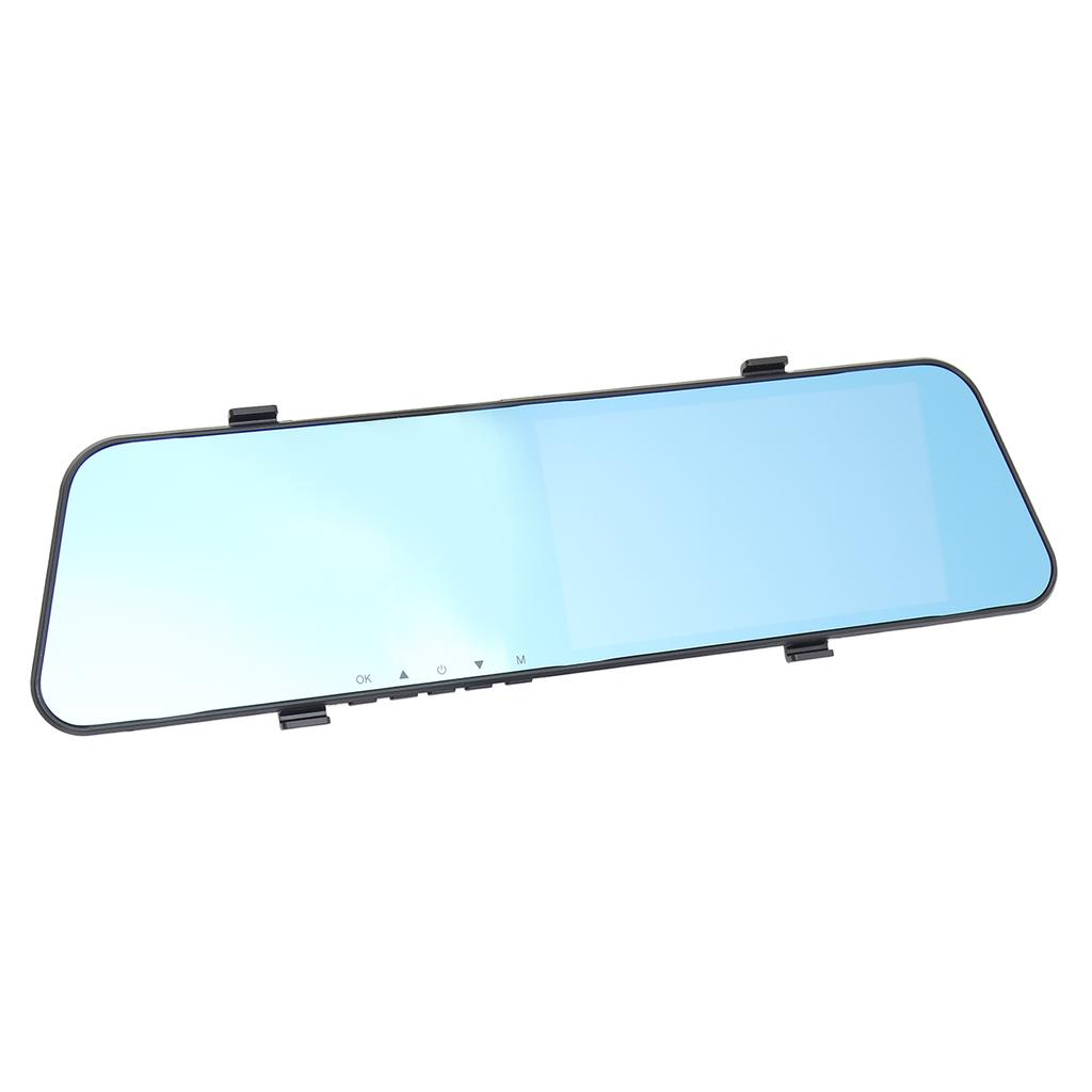 5.5in Car DVR Camera Dash Cam Video Recorder Dual Lens 1080P Full HD Touch Large Screen Motion Detection Rearview