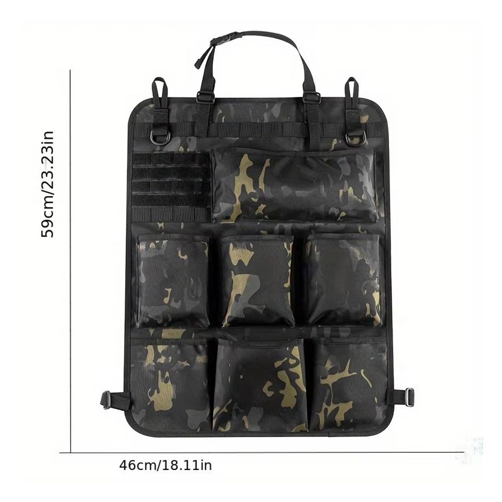 Universal Multifunctional Car Seat Storage Hanging Bag Car Back Multi Pocket Organizer Storage Bag Auto Accessories