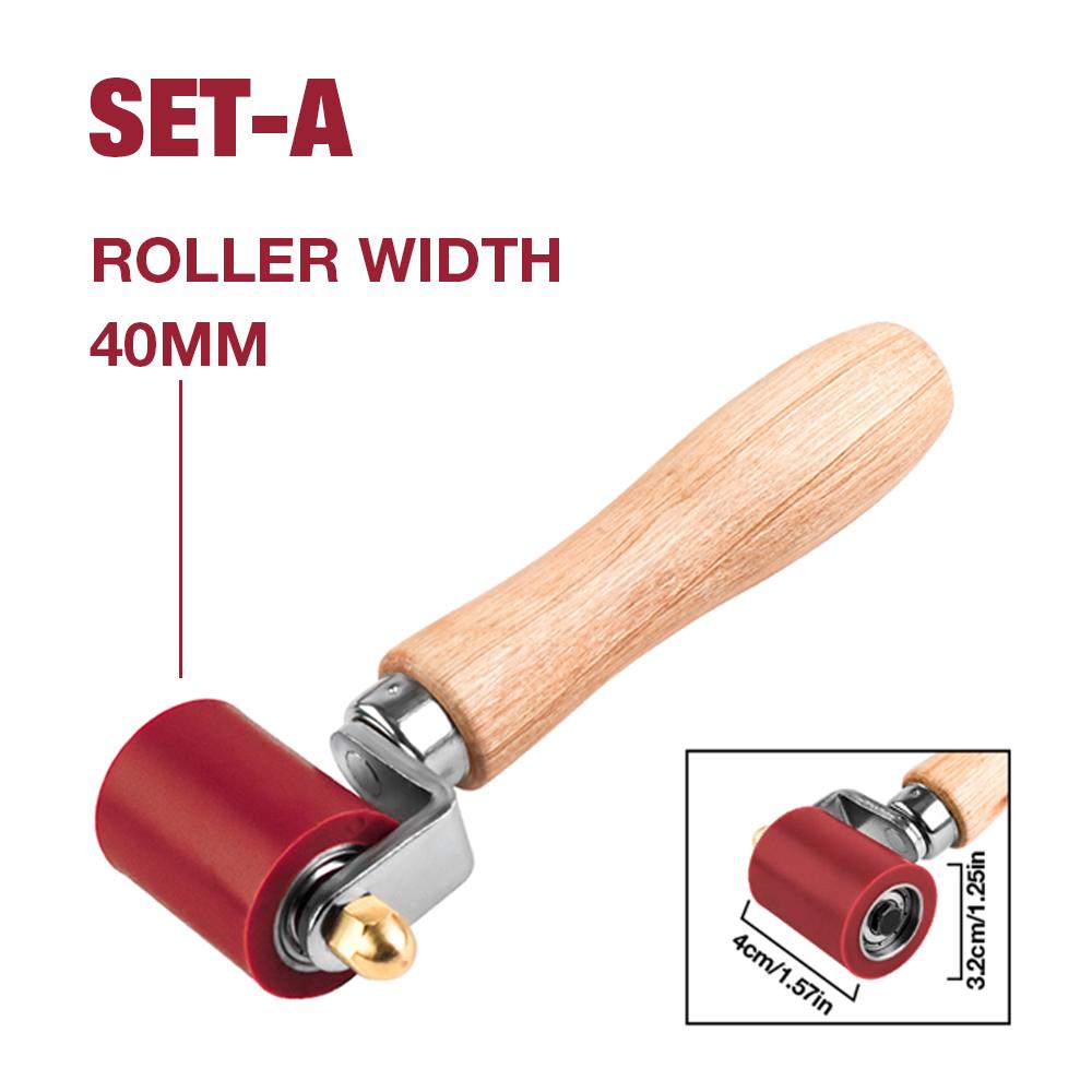 40mm Silicone Handwheel High Temperature Resistant Seam Roller PVC/TPO/EPDM Welding Tool Accessory For Wallpaper/Canopy Pressing