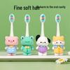 Soft Bristle Cartoon Toothbrush for Kids 1-7, Small Head & Non-Slip Handle for Gentle Oral Care