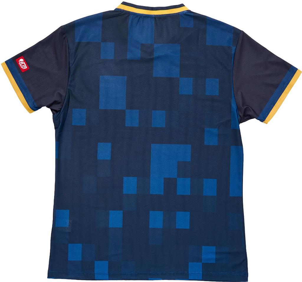 STIGA Table Tennis Game Table Tennis Breathable STIGA Shirt 1805670109 Shirt, J.T.T.A.A. (Japan Association) Approved, KR-II, Black, 3XL,