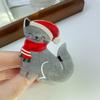 Creative Cat Cat Hair Claw Korean Style Mide Size Animal Shark Clip Headdress Ponytail Holder Acrylic Animal Hair Clip Daily
