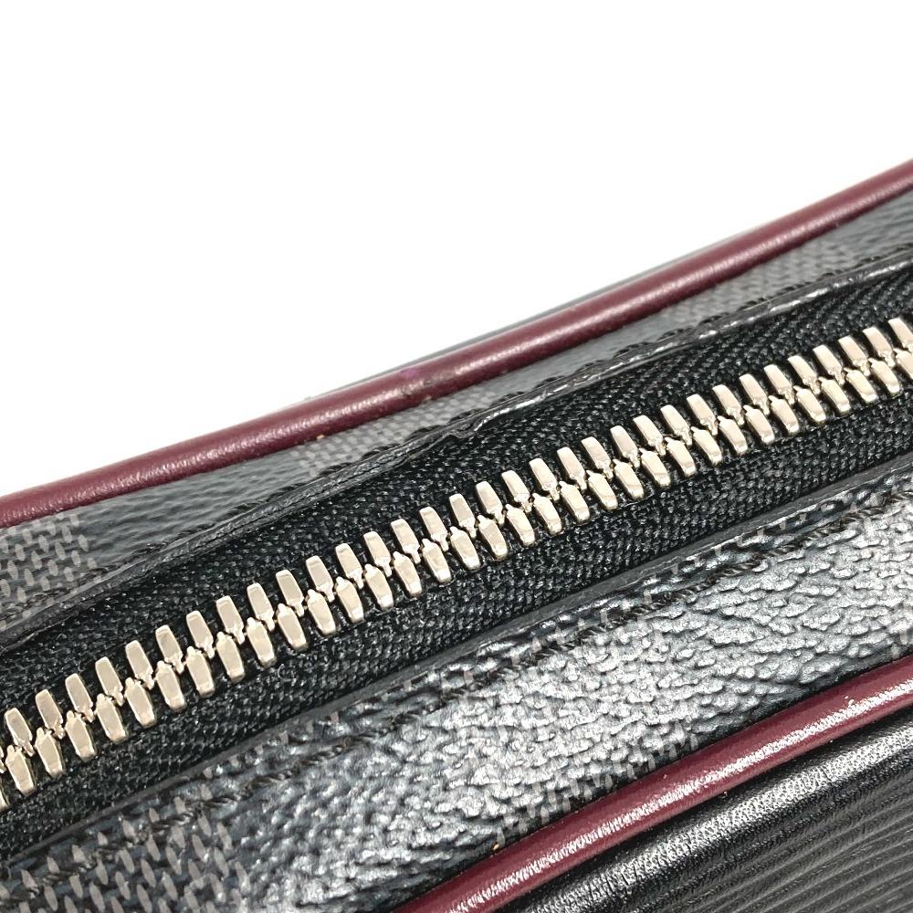 Louis Vuitton M55100 Epi Damier Graphite Danube Slim Bag Pochette Shoulder Bag