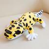 Leopard Gecko Plushy Crossbody Purse And Cushioned Creature 2-In-1 Snuggly Yellow Lizard Item Alongside Adjustable Strap For Reptile Lovers.