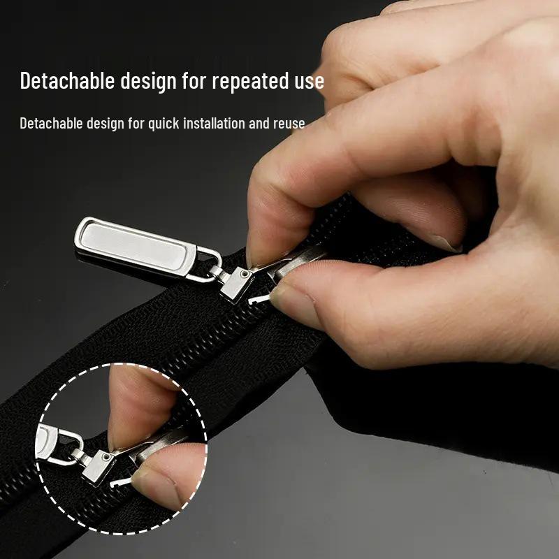 Neuankömmling Reißverschlusskopf Reparaturset: Abnehmbares Zubehör für Jacken und Gepäck.