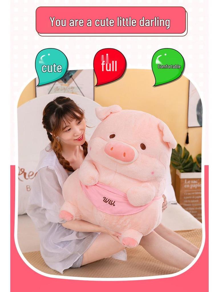 Omámené Prasátko Plyšový Polštář - Toast Lulu Kreslený Společník