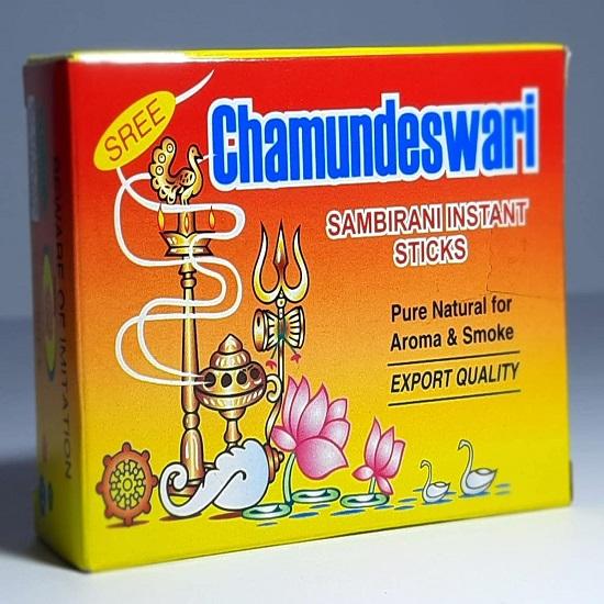 Chamundeswari Sambirani Instant Dhoop Sticks Pack of 6 each of 24 pieces