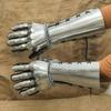 Medieval Knight Steel Gauntlets  Hand Armor Gloves for LARP, Cosplay, Renaissance Faire & Reenactment