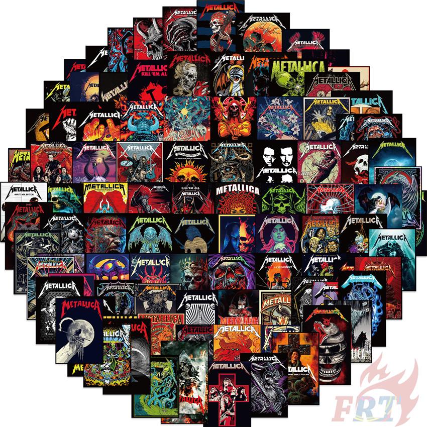 100 Teile/satz Metallica Serie 01 Aufkleber DIY Fashion Decals Aufkleber