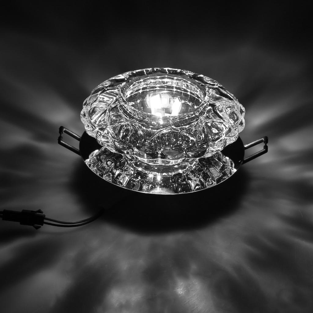3W LED Tavan Gömme Downlight Aydınlatma Armatürü Lamba Spot Işık Ev Dekorasyonu Beyaz Işık