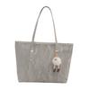 Trend simple commuter casual bucket bag new early autumn trend fashionable large capacity tote shoulder bag