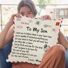 Pillow Cover Fiber Square Throw Pillow Cover Lettering Washable Sofa Cushion Case