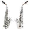 SLADE Bb Soprano Saxophone Brass Body B Flat Sax Engraved Floral Saxofon with Case Reeds Woodwind Instrument Parts & Accessories